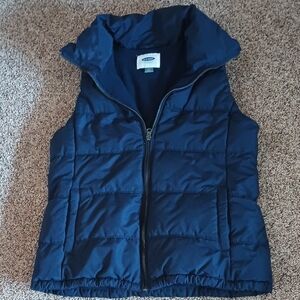 Old Navy Navy Blue Fleece Vest